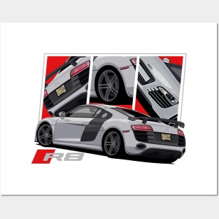 r8 V10 Posters and Art